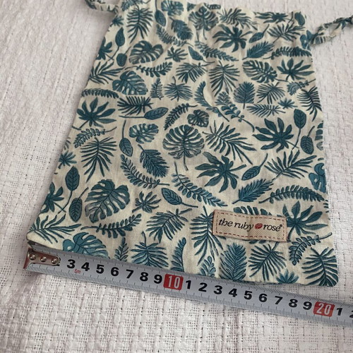 Book case like new, multipurpose fabric pouch