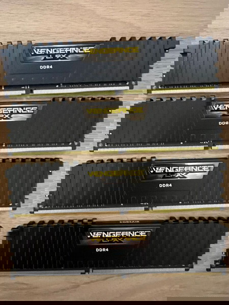 2 X VENGEANCE LPX 32GB (2 x 16GB) DDR4 DRAM 3600MHz C18 Memory Kit - Black - Σύνολο όλες μαζί 64GB