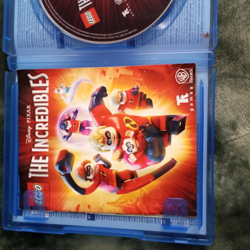 Lego The Incredibles PlayStation 4 game like new, action adventure
