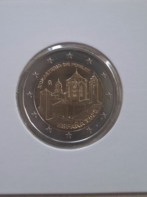 2 Euro Spain 2026 Poblet Monastery coin