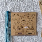 Easter wooden craft elements new