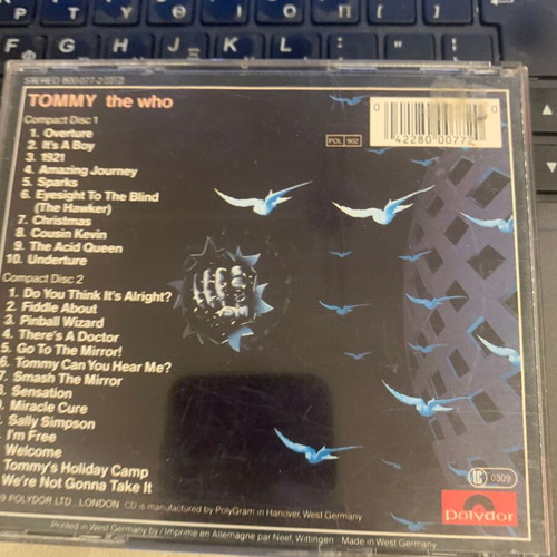 Tommy 2xCD by The Who used, rock
