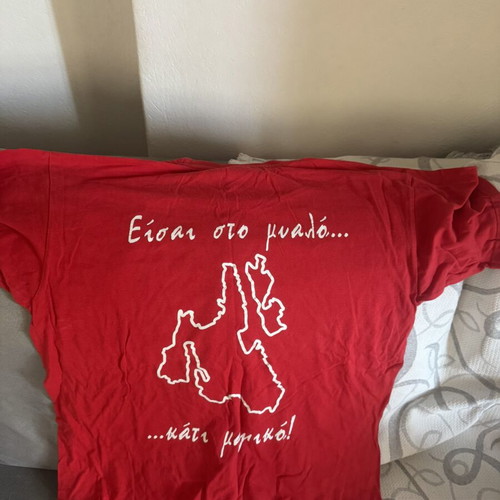 Olympiacos T-shirt like new, fan club design