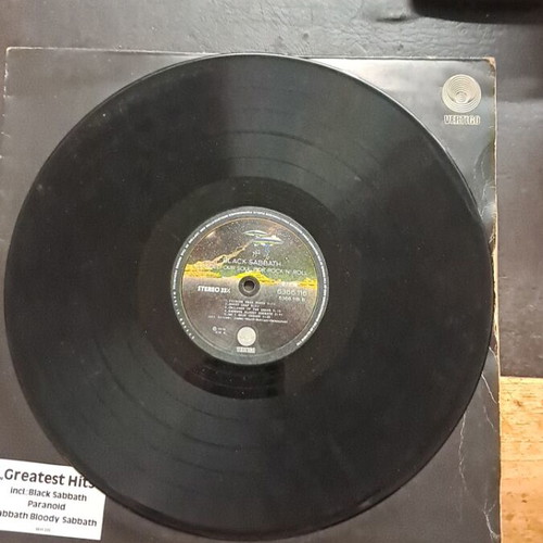 Black Sabbath We Sold Our Soul for Rock 'n' Roll vinyl