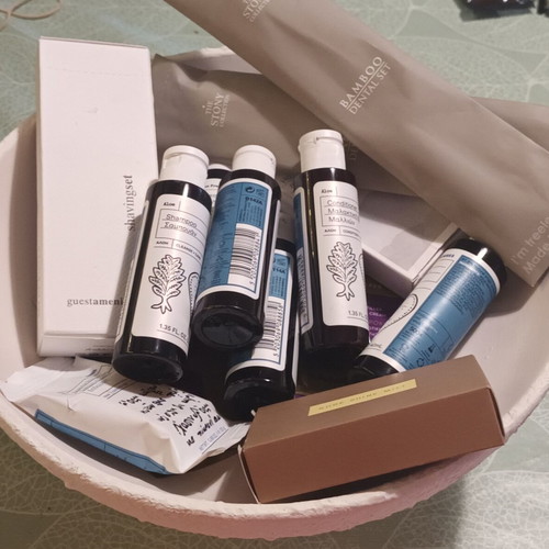 Korres travel set new with mini skincare products