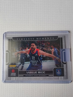 Κάρτα Vasilije Micic Timeless Moments 2023-24 Panini-Instant Euroleague καινούργια