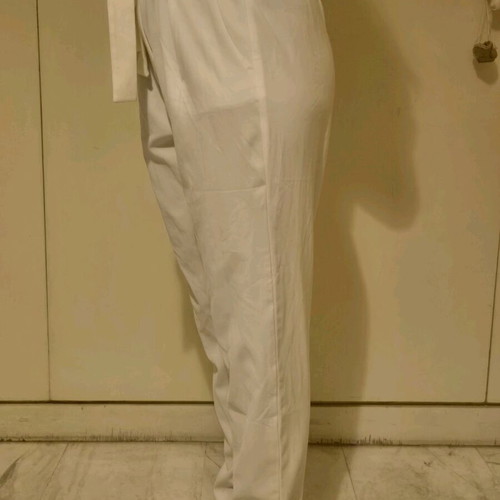 Women's white pants like new, size L