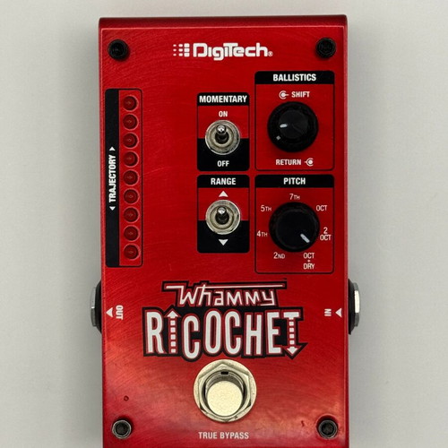 DigiTech Ricochet Whammy pitch shifter pedal used