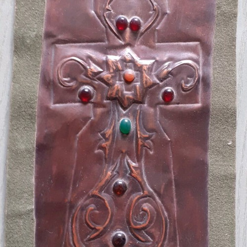 Craft on copper sheet used