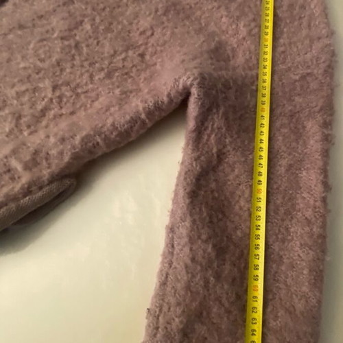 Bershka Long Soft Cardigan Like New Nude Dusty Pink