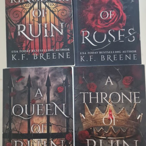 Deliciously Dark Fairytales book set by K.F. Breene, 4 volumes