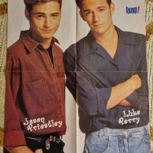 Jason Priestley and Luke Perry poster used, large size