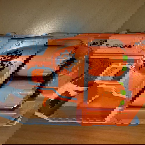 Nerf Zombie Strike FlipFury Blaster бласър в отлично състояние