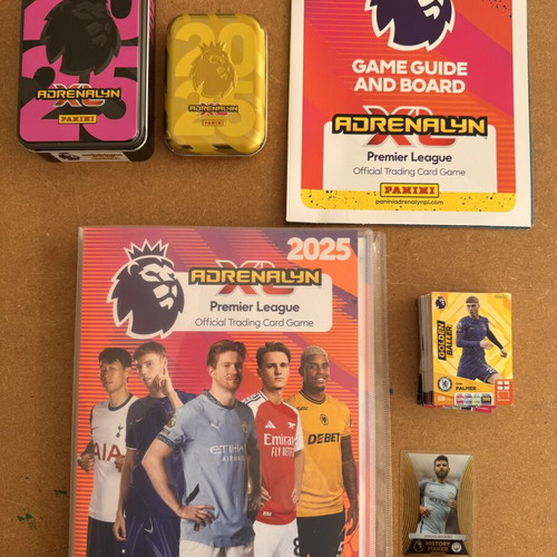 Panini Adrenalyn XL Premier League 2025 official collector's album like new