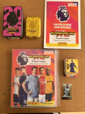 Panini Adrenalyn XL Premier League 2025 official collector's album like new