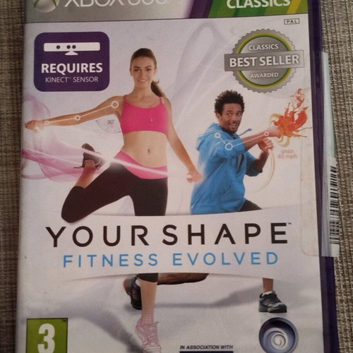 Your Shape Fitness Evolved Microsoft Xbox 360 used