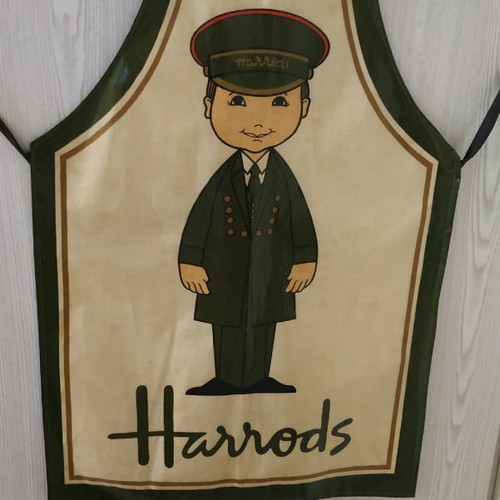 Harrods collectible apron new, waterproof