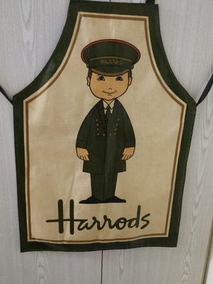Μπροστοποδιά Harrods συλλεκτική καινούργια, αδιάβροχη