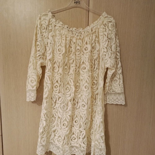 Trench coat and dress set like new, beige, one size by Zig Zag