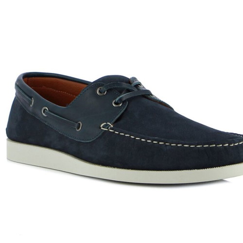 Fratelli Petridi Boat Shoes Navy Blue size 41 like new