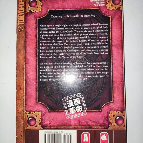 Cardcaptor Sakura Master of the Claw Volume 1 used