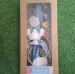 Stitch Easter Candle "Paint It" new with ceramic decorations
