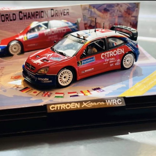 Citroen Xsara World Champion Driver Diorama 1/43 new, numbered