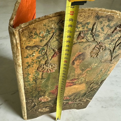 Victorian French card or photo holder used, early 20th century