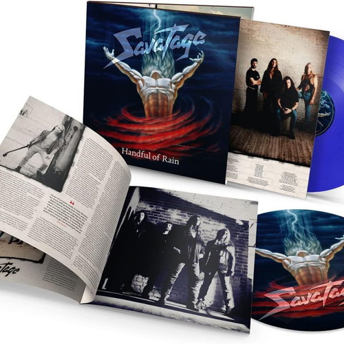 Savatage Handful of Rain 2022 Limited Edition Blue Vinyl LP brand new