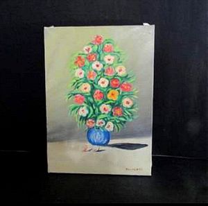 Πίνακας ζωγραφικής με ζωντανά χρώματα 32×23 εκ.