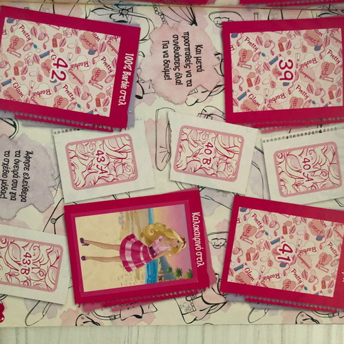 Barbie My Shiny World Sticker Album used