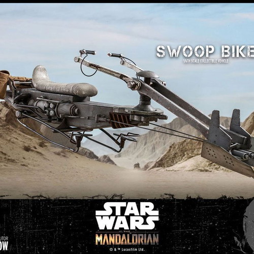 Hot Toys Star Wars TMS053 The Mandalorian Swoop Bike new