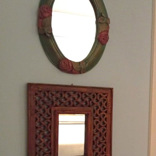 Vintage & Boho Wall Mirrors set of 3 like new
