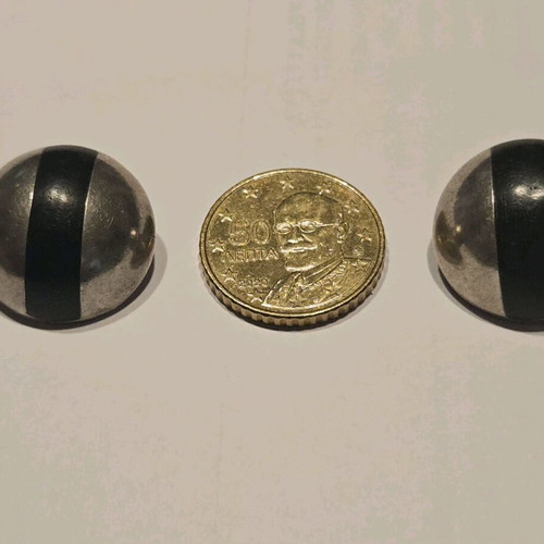 Silver 925 clip on earrings minimalist, like new, antique style