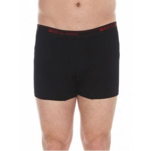 Vero by Aslanis men's boxer shorts new, pack of 3, black with red and purple waistband
