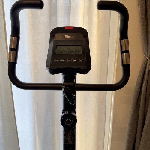 Crivit stationary exercise bike like new with LCD display