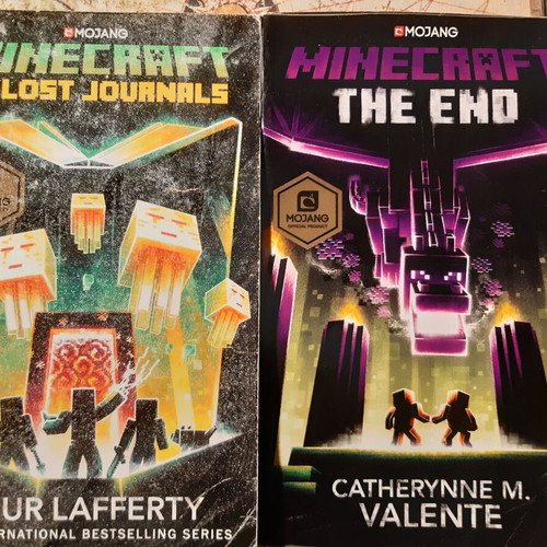 Minecraft The End and The Lost Journals books like new