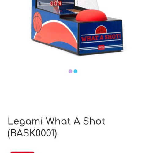 Basketball game new, with instructions, torn box