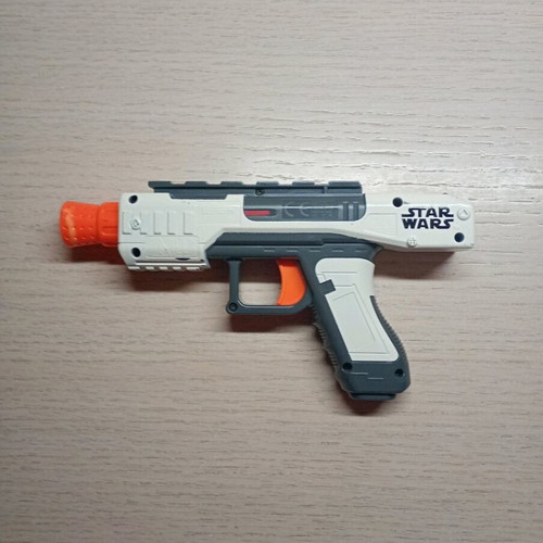 Nerf Star Wars pistol used, collectible blaster