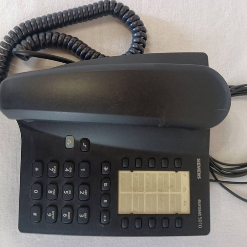 Siemens Euroset 5010 Wired Landline Phone like new, black