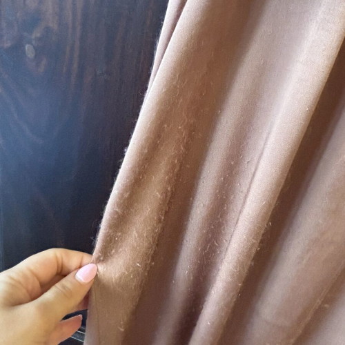 Maxi dress in bronze tones, used, H&M, size L