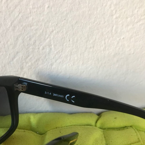 Just Cavalli sunglasses black unisex used with gradient lens