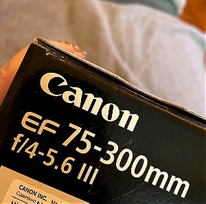 Canon EF 75-300 mm