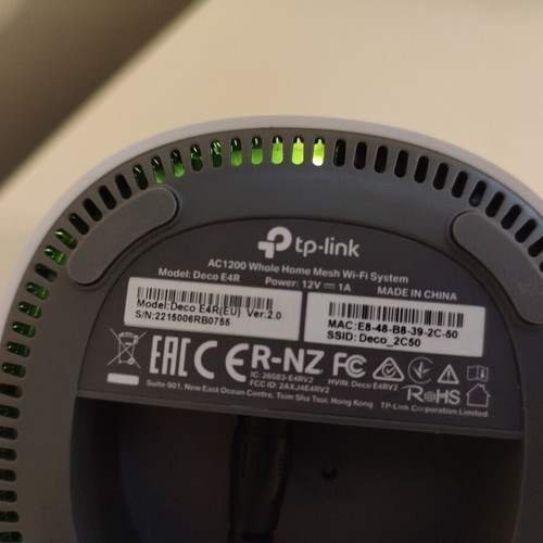 Deco tp-link E4 v2 μεταχειρισμένο, ένα τεμάχιο