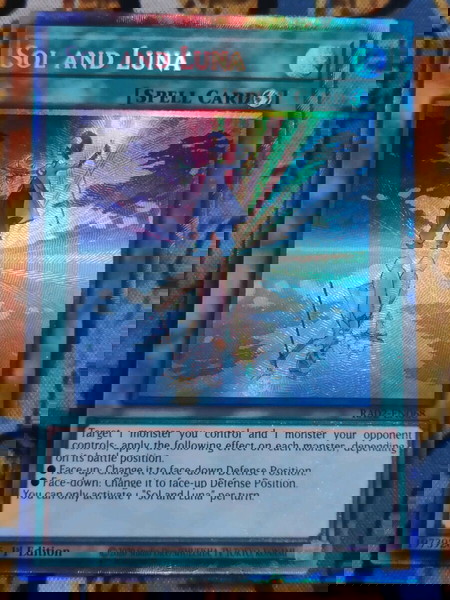 Soi And Luna (Collectors Rare, Yugioh)