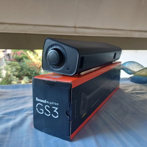 Creative Sound Blaster GS3 soundbar like new with RGB