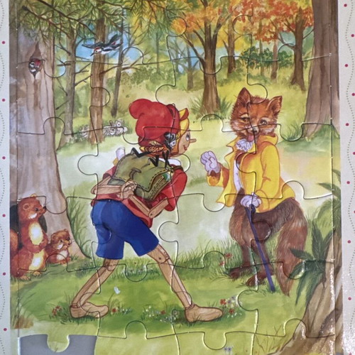 Fantastic Fairy Puzzles used, book with 7 puzzles
