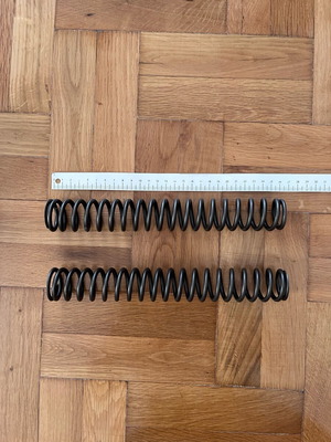 Showa front suspension spring set for Honda used
