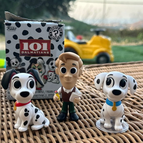 Funko Mystery Minis Dalmatian Figures like new, set of 3