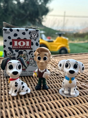 Funko Mystery Minis Dalmatian Figures like new, set of 3